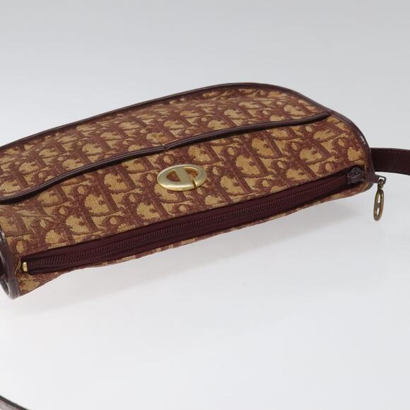 DIOR Trotter Canvas Shoulder Bag Red - Picture 6 of 12